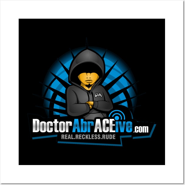 Doctor AbrACEive Logo Wall Art by doubleamedia